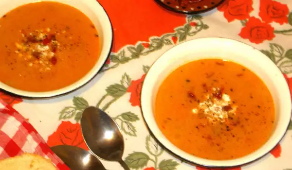 Tomato Soup with Bulgur