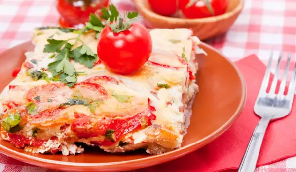 Zucchini and Tomato Bake