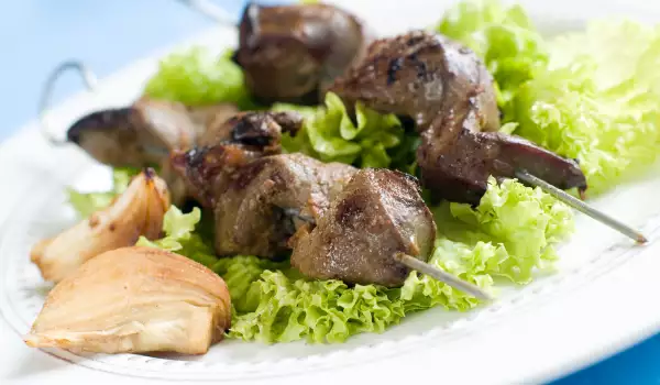 Grilled Livers