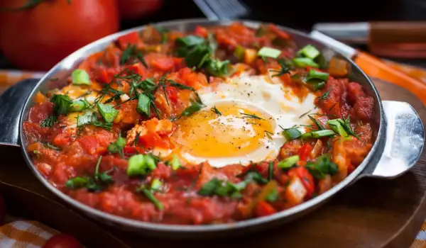 Eggs with Tomato Sauce