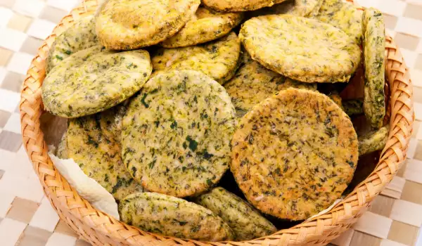 Spinach Crackers