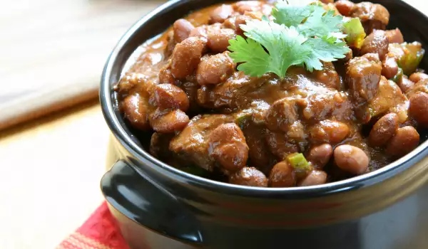 Mutton with Beans