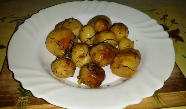 Potatoes with Dill and Garlic