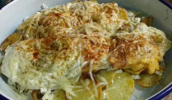 Potatoes with Eggs and Cheese