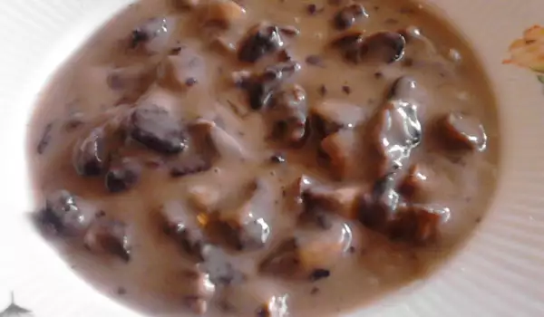 Easy Mushroom Porridge