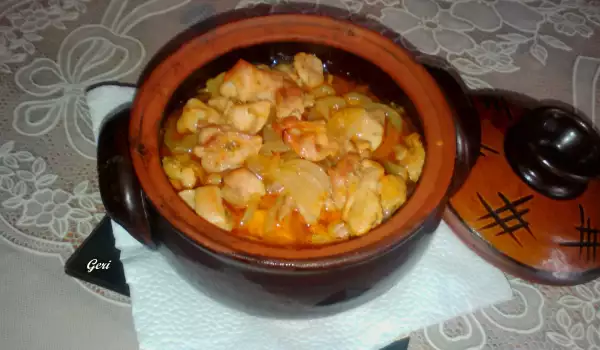 Chicken Kavarma in Clay Pots