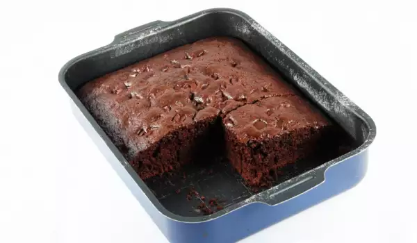 Cocoa Cake with Soya Milk