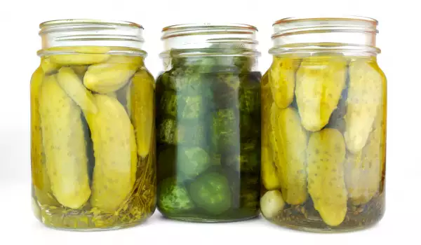 Gherkins without Boiling