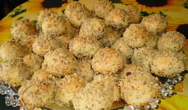 Cookie Balls with Turkish Delight