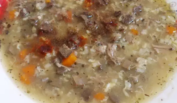 Soup with Lamb Meat