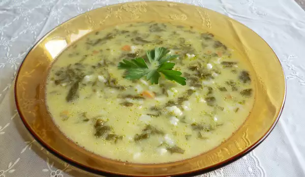Dock Soup with Thickening Agent