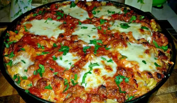 Fake Lasagna with Macaroni