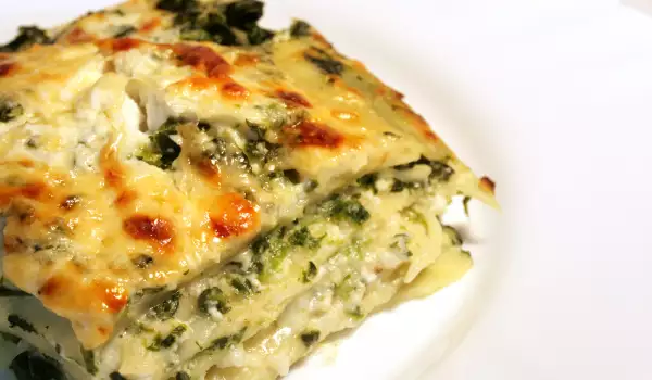 Lasagna with Carrots and Leeks