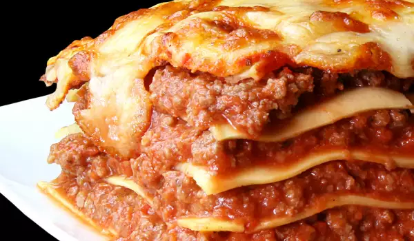The Original Recipe for Lasagna with Minced Meat