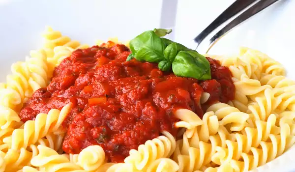 Fusilli with Sicilian Sauce