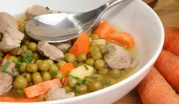 Beef Stew with Peas