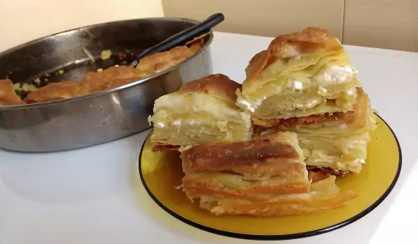 Lazy Bathed Phyllo Pastry