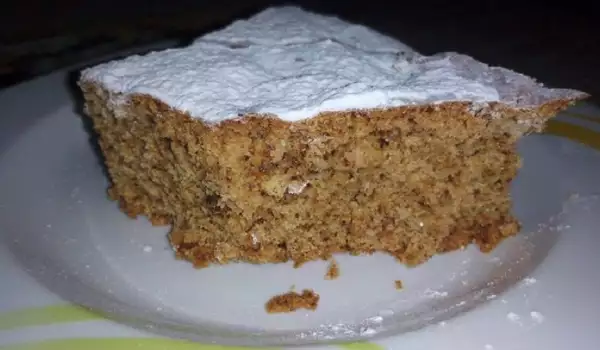 Honey Cake with Walnuts and Coffee