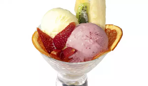 Homemade Fruity Ice Cream