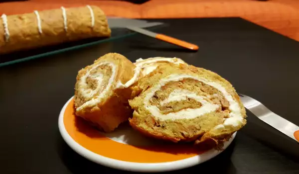 Carrot Roll with Mascarpone
