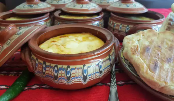 Moussaka in Clay Pots