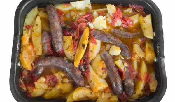 Potato and Sausage Casserole
