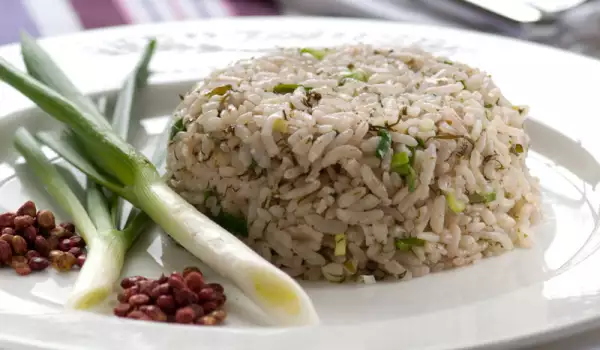 Leeks with Rice