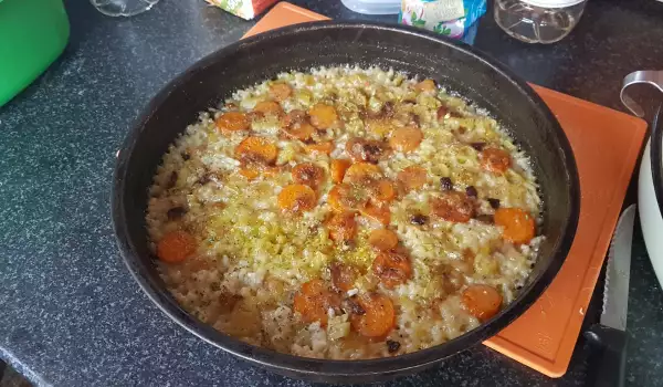 Rice with Carrots and Peppers