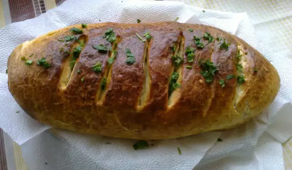 Stuffed Bread with Rich Filling