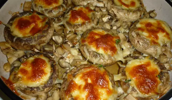 Stuffed Mushrooms with Cheese