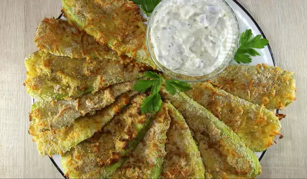 Crunchy Zucchini with Cheese
