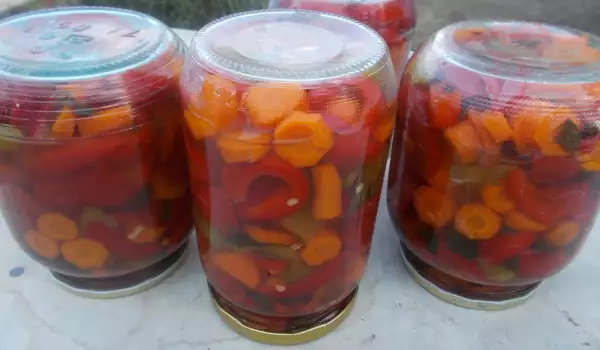 Parboiled Bell Peppers without Boiling