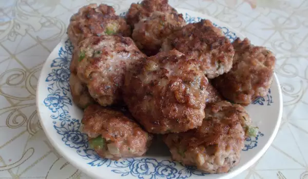 Tasty Fried Meatballs