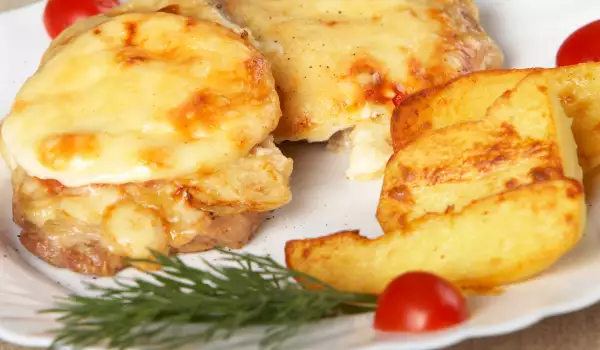 Oven-Baked Chicken and Cheese