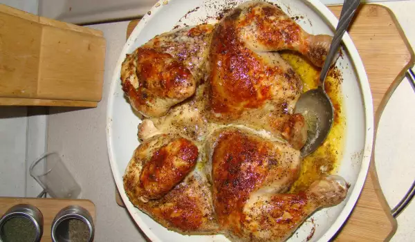 Unique Baked Chicken with Butter