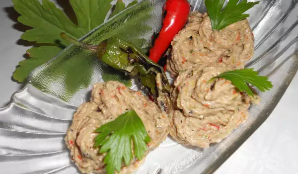 Spicy Appetizer with Eggplant