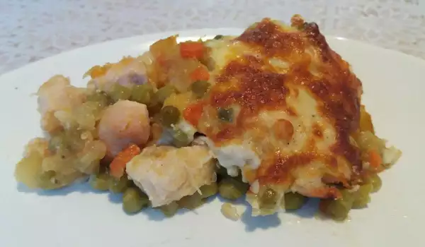 Oven-Baked Chicken Breasts with Bechamel