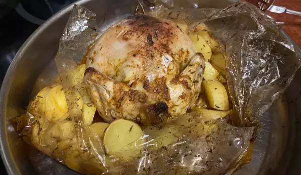 Chicken with Potatoes in a Bag