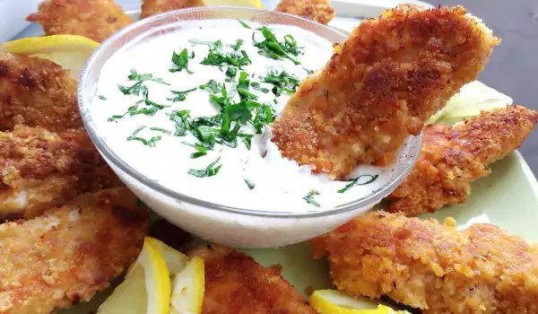 Chicken Fillets with Herbal Crumbing without Frying