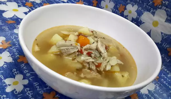 Boiled Chicken Stew