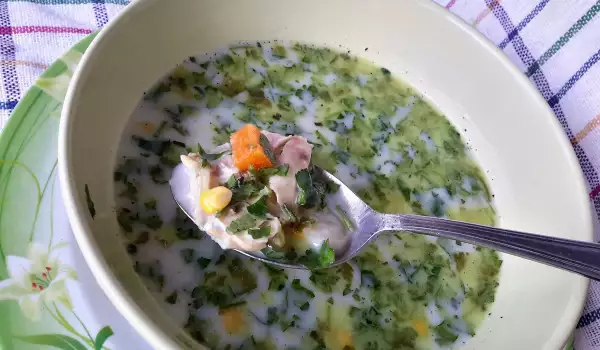 Chicken Soup with Cream