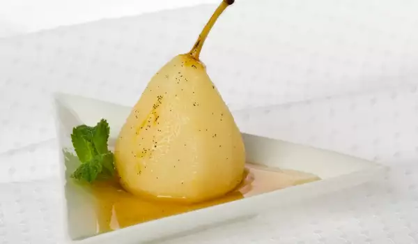Pears with Ginger and Star Anise