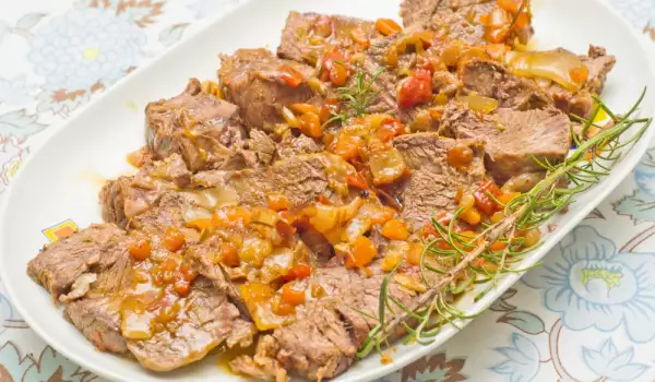 Pork Steaks with Peppers