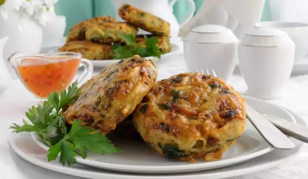 Spinach and Potato Patties