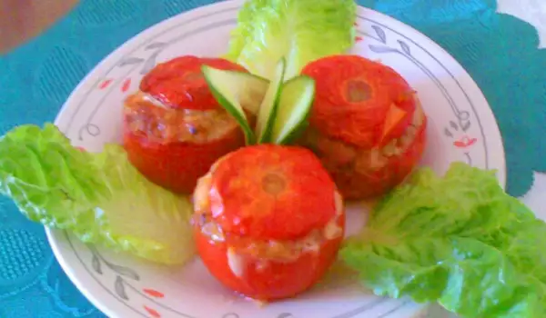 Appetizer with Stuffed Tomatoes