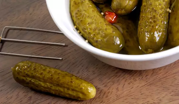 Pickles with Brandy