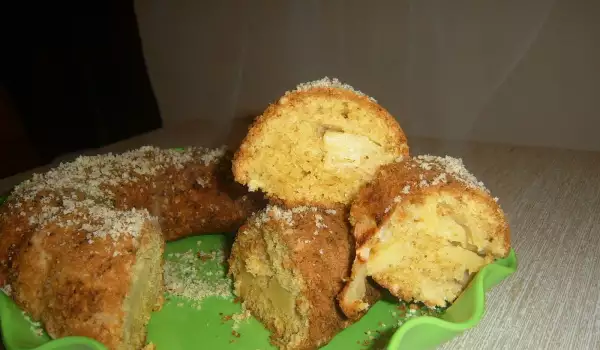 Simple Apple Sponge Cake