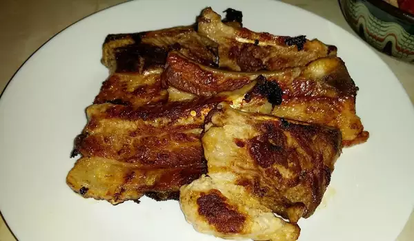 Roasted Pork Belly Ribs