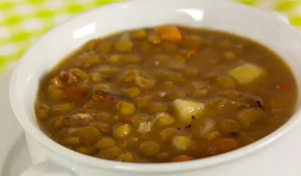 Lentils with Bacon