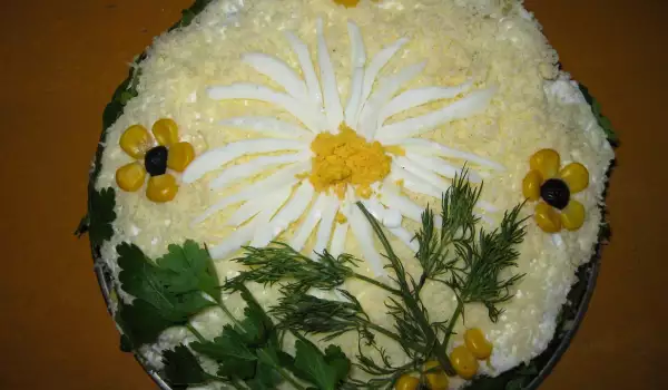 Layered Potato Salad-Cake